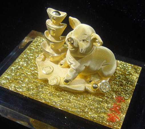 双爱黄金珠宝展示5